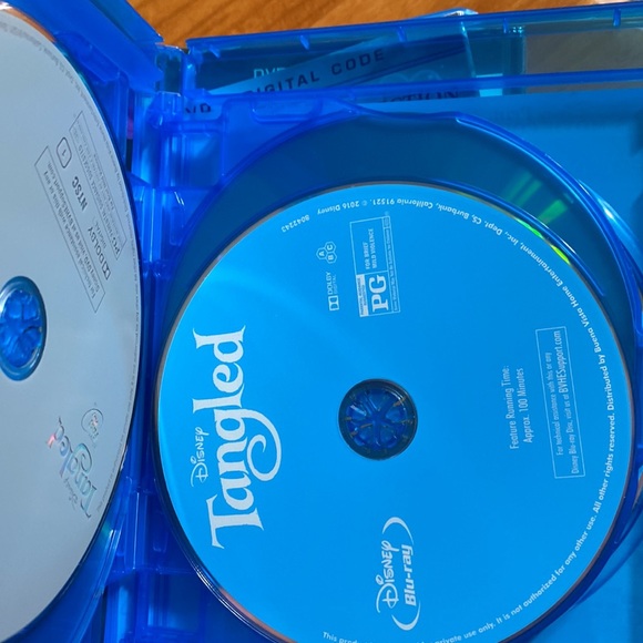 9 Disney Movie DVD Lot Moana Tangled The little Mermaid Tinker Bell Ralph - Picture 10 of 12